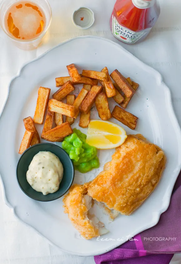 Proper British Fish and Chips - Fork and Twist